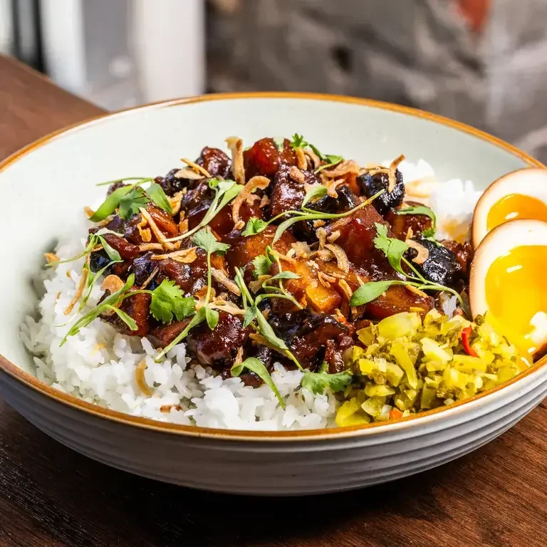 Braised Pork and Rice at Pig and Tiger