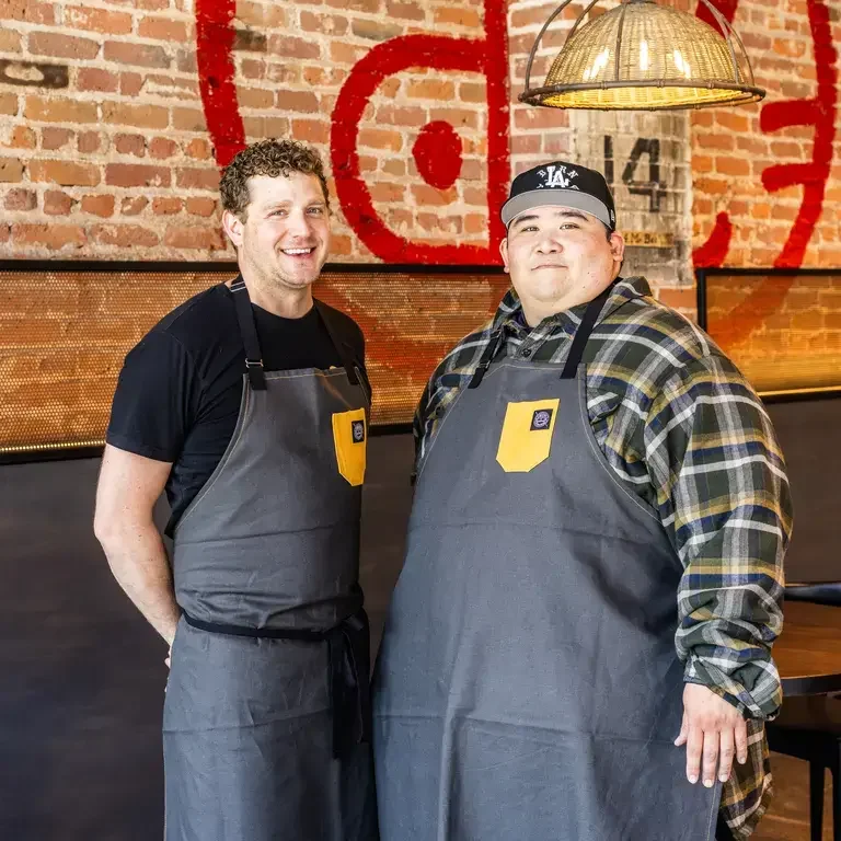 Chef Travis Masar and Chef Darren Chang