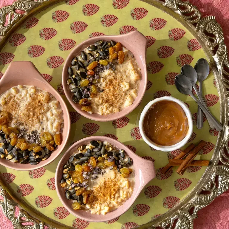 Dulce de Leche Arborio Rice Pudding