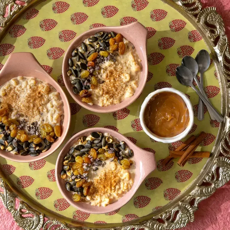 Dulce de Leche Arborio Rice Pudding