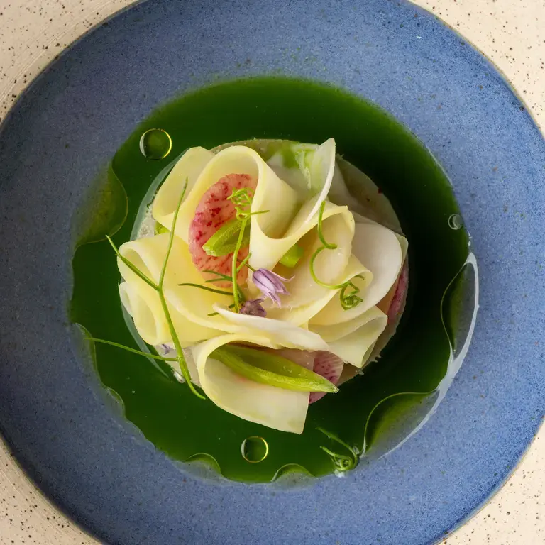 Artichoke Flower with Spring Things at Jacaranda