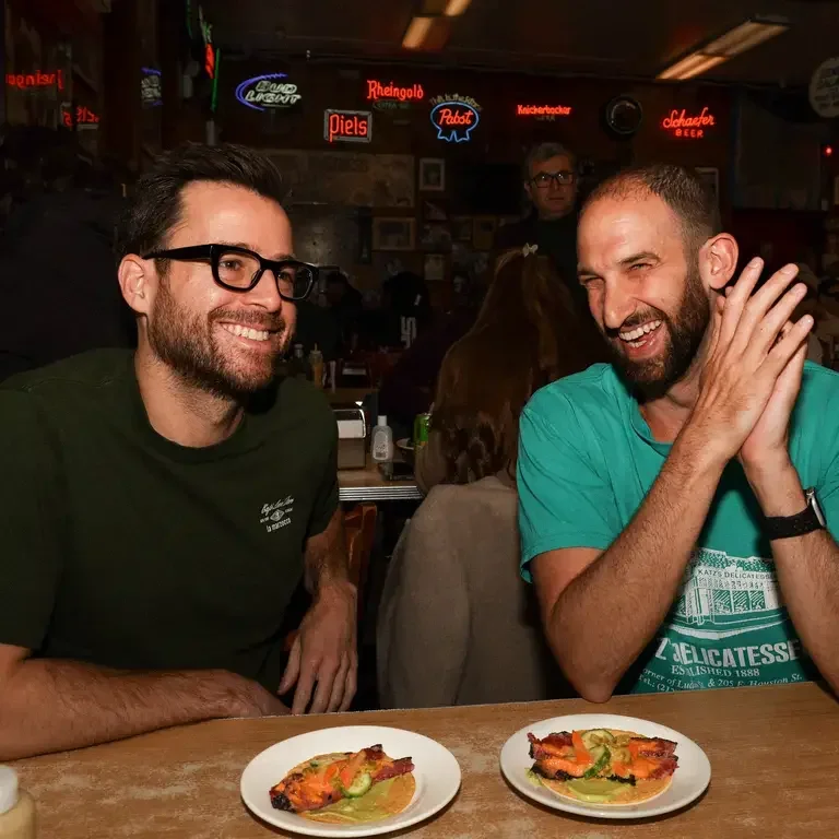 Katz's Deli and Sano Taco's Santiago Perez and Jake Dell