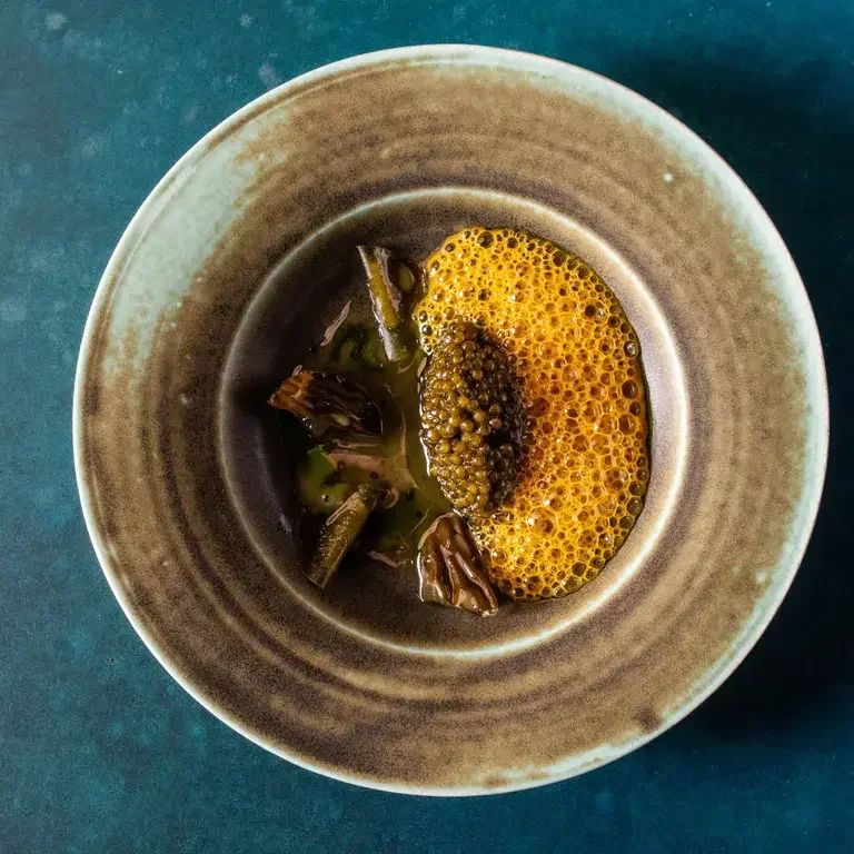Caviar Dish at Smyth