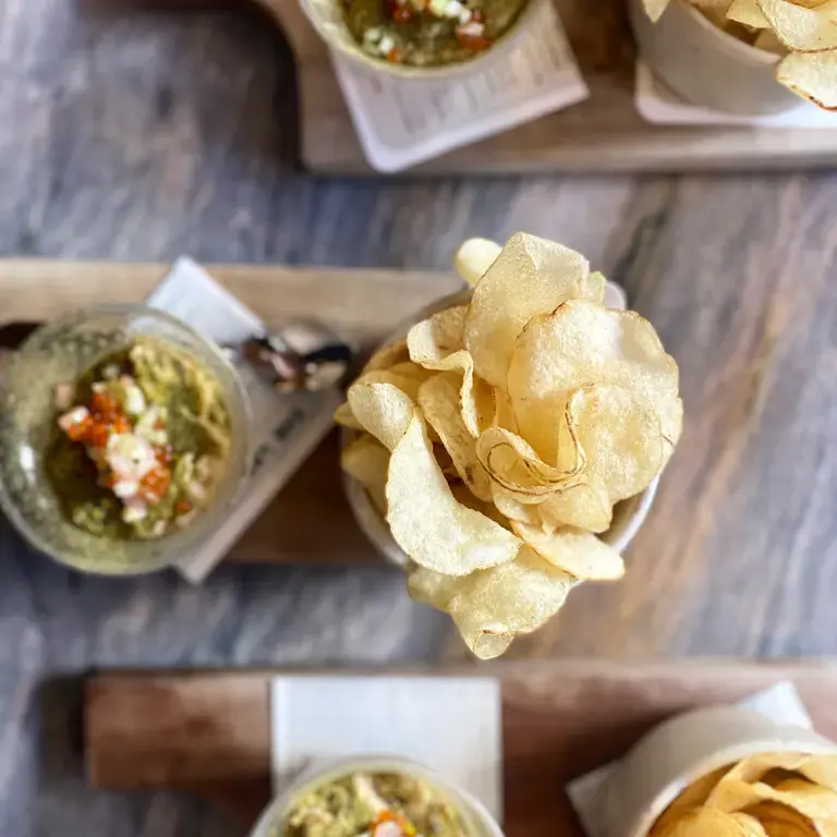 Smoked Trout Chip and Dip