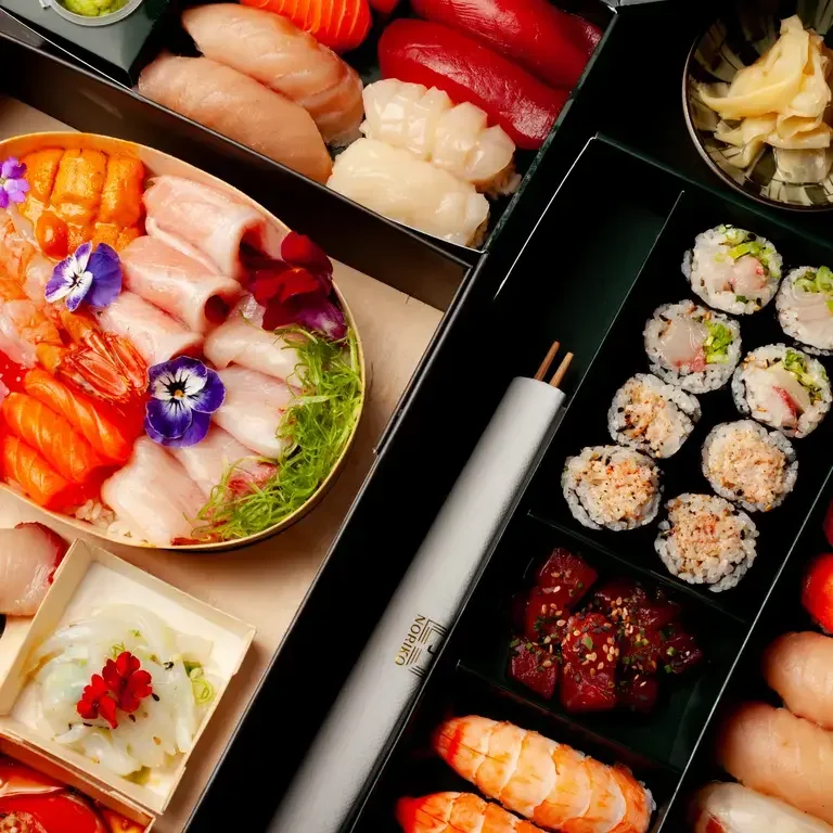 Home-akase To-Go Box at Noriko Handroll Bar