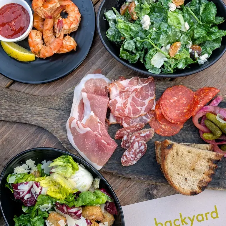 Food at The Backyard