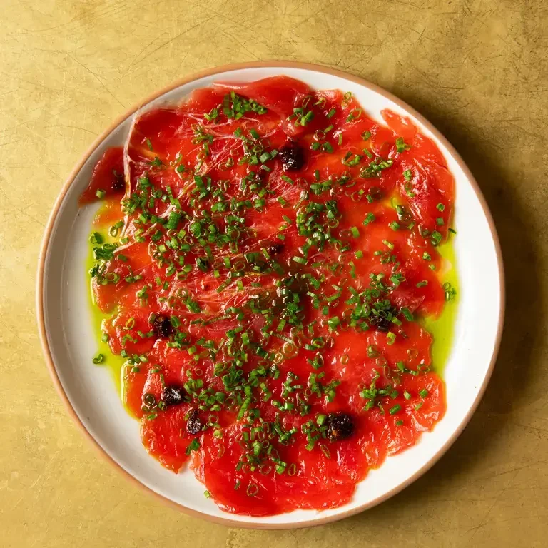 Dishes at Crudo e Nudo.
