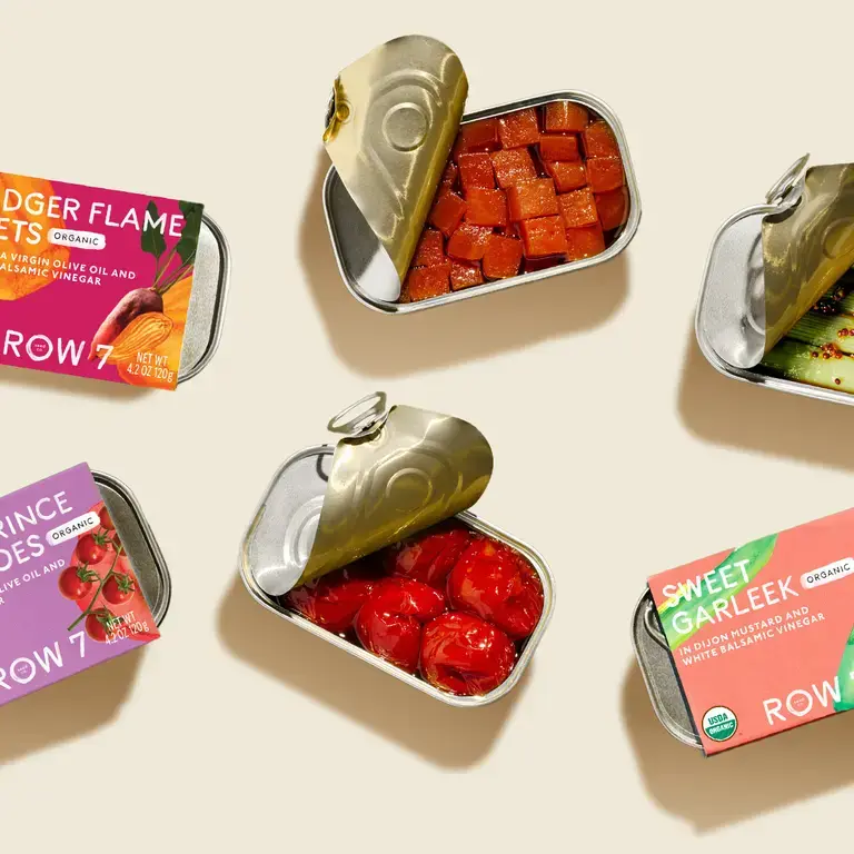 Row 7 Tinned Vegetable Sampler