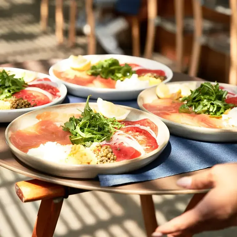 Smoked Salmon Plate at Openaire