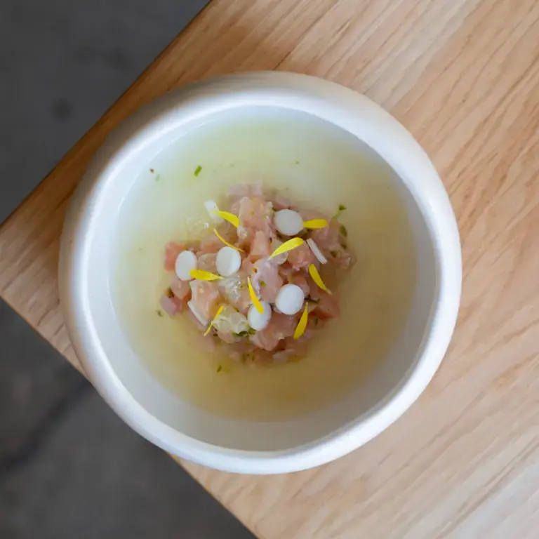 Trout Tartare at Firstborn