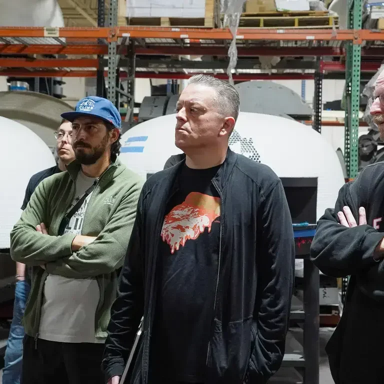 Writer Nevin Martell and other Pizza University Classmates