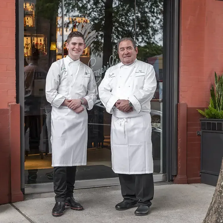 E.J. and Emeril Lagasse