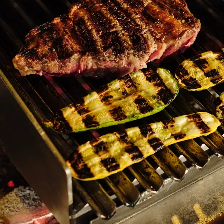 Graciela Ribeye with Roasted Zucchini