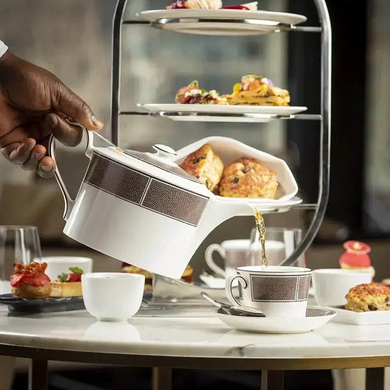 Afternoon Tea at the Pavilion at The Langham, Chicago