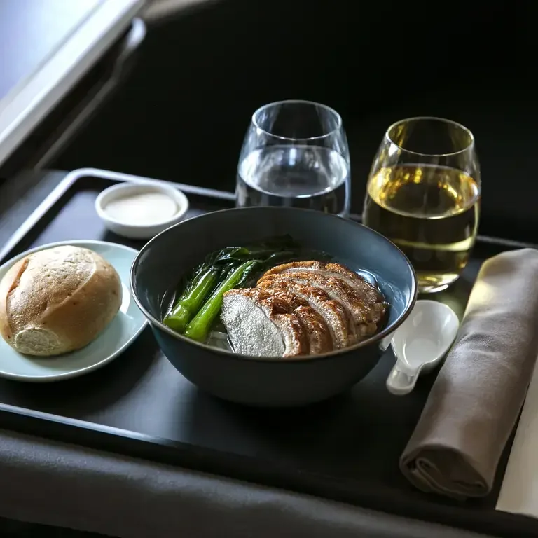 Dishes by Cathay Pacific