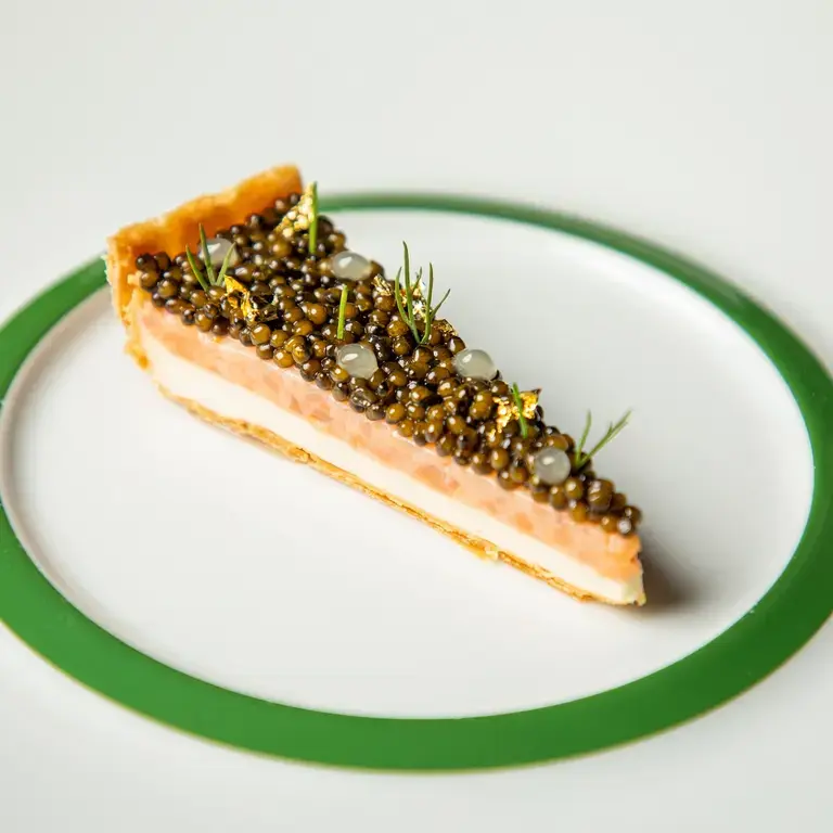 Salmon Cheesecake at Emeril's
