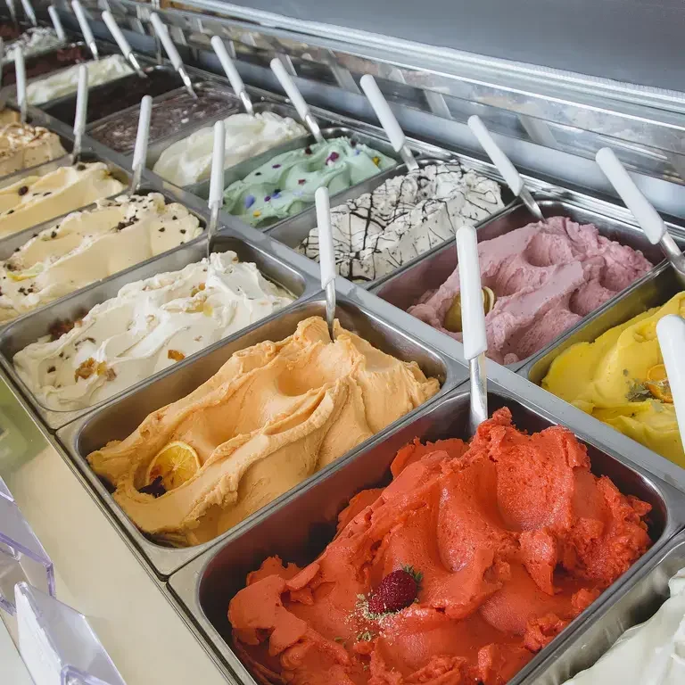 Gelato at L'Albero dei Gelati
