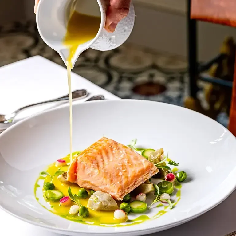 Salmon at Bas Rouge