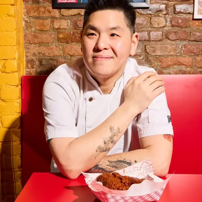 Chef Eric Huang of Pecking House in New York