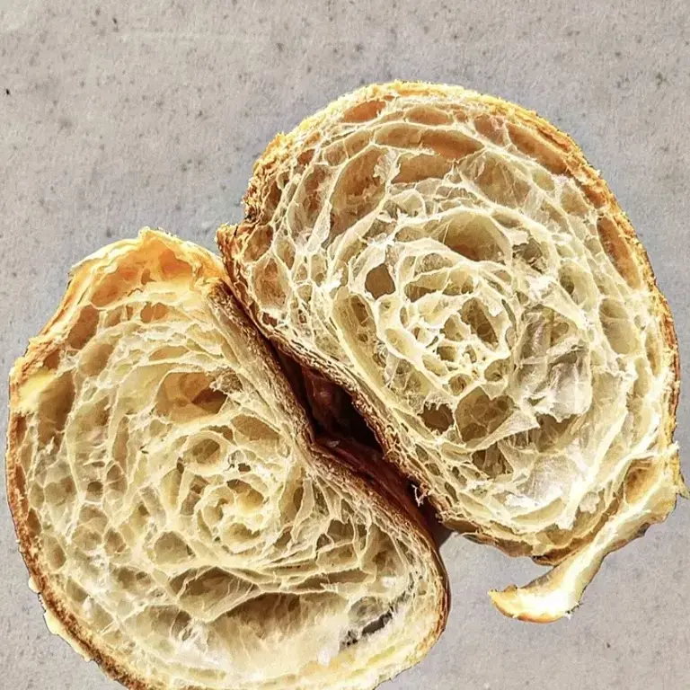 Croissants at Sablé Croissanteria