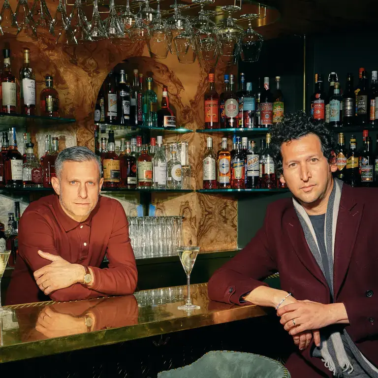Marc Rose and Med Abrous at La Dolce Vita