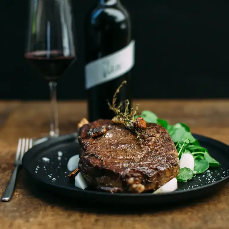 2022 Valette Cabernet Sauvignon and 14-Day Dry-Aged Flannery Beef