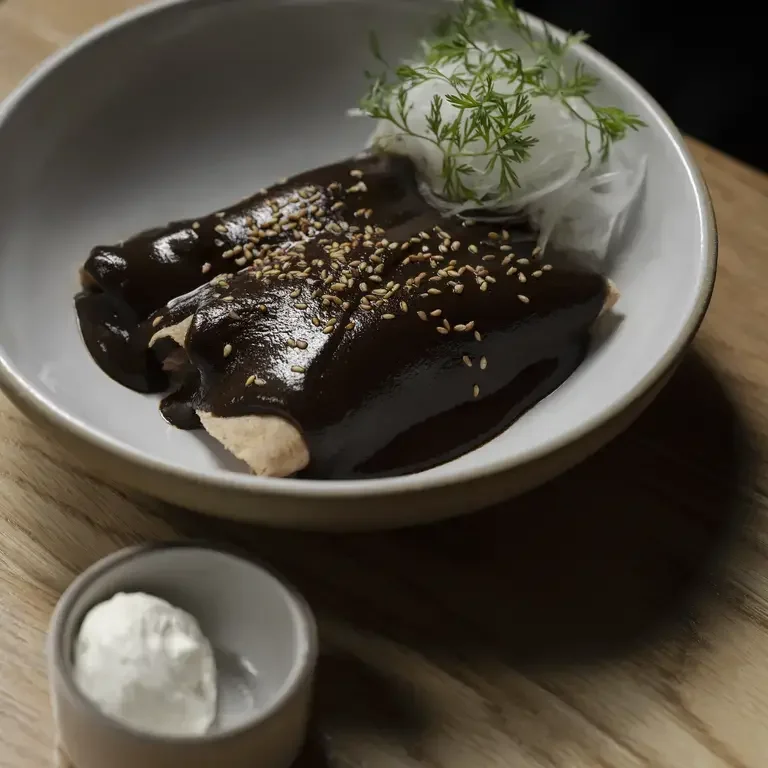 Duck Flautas from Cosme at the US Open