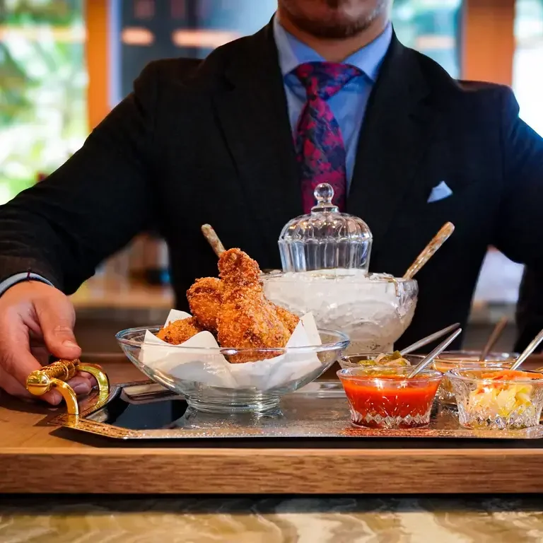 Fried Chicken and Caviar at MAASS