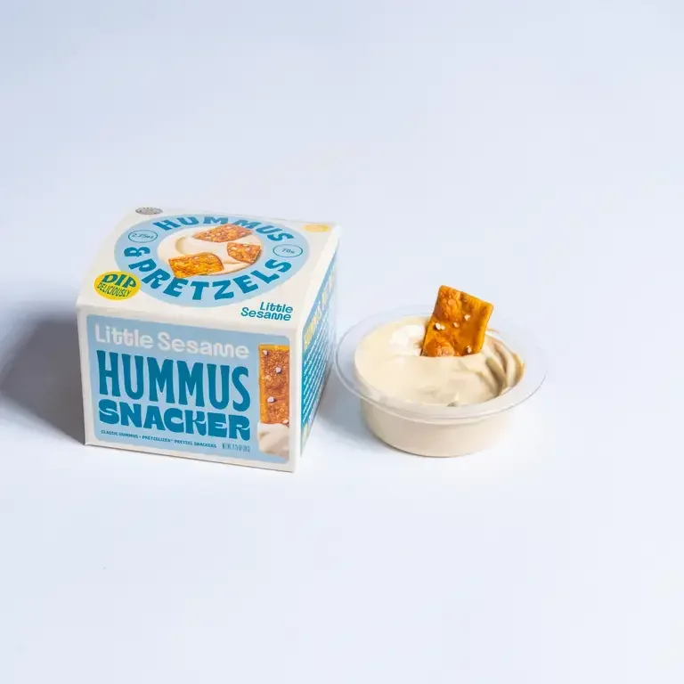 Little Sesame Hummus for Kids and Hummus Snacker