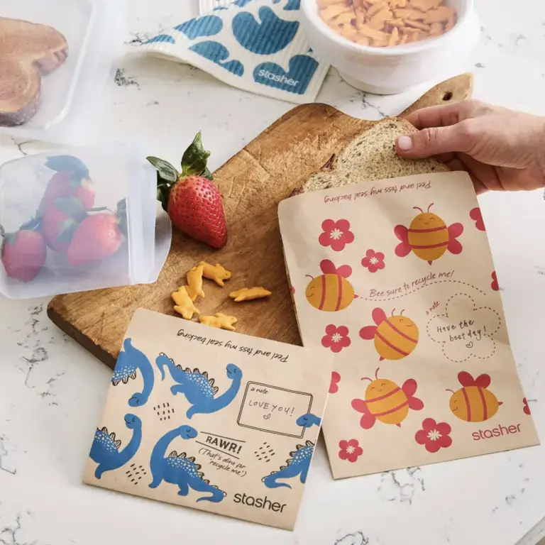 Stasher Recyclable Paper Bags