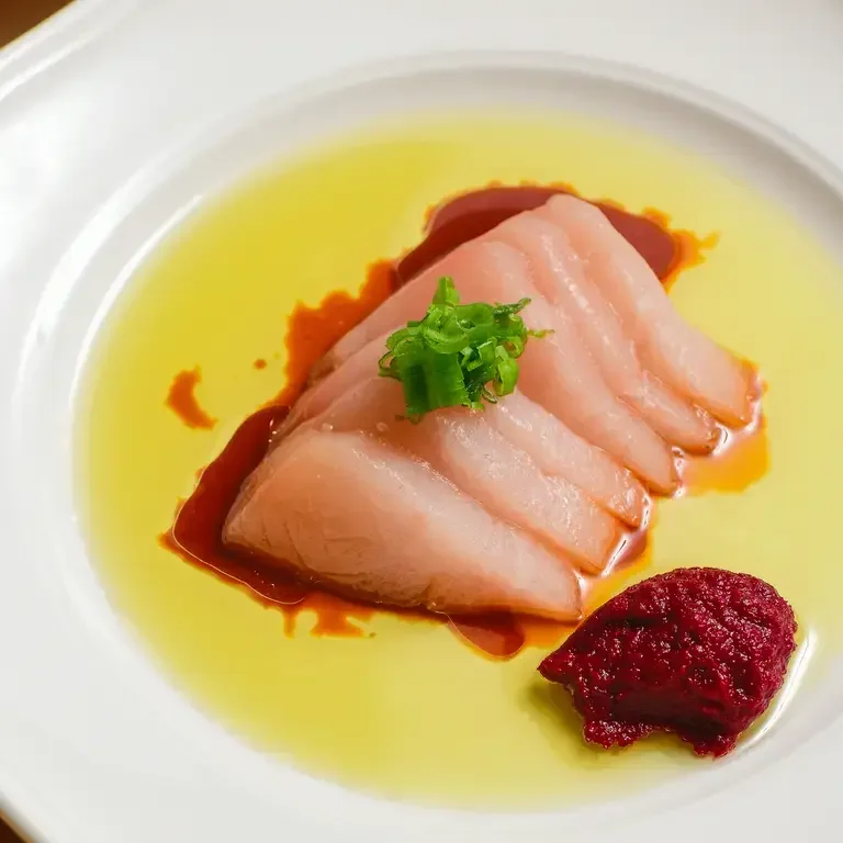 Yellowtail Sashimi at Malka