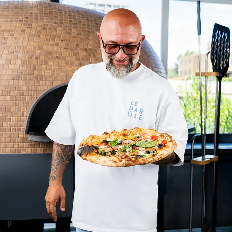 Giuseppe Pignalosa and his Capricciosa