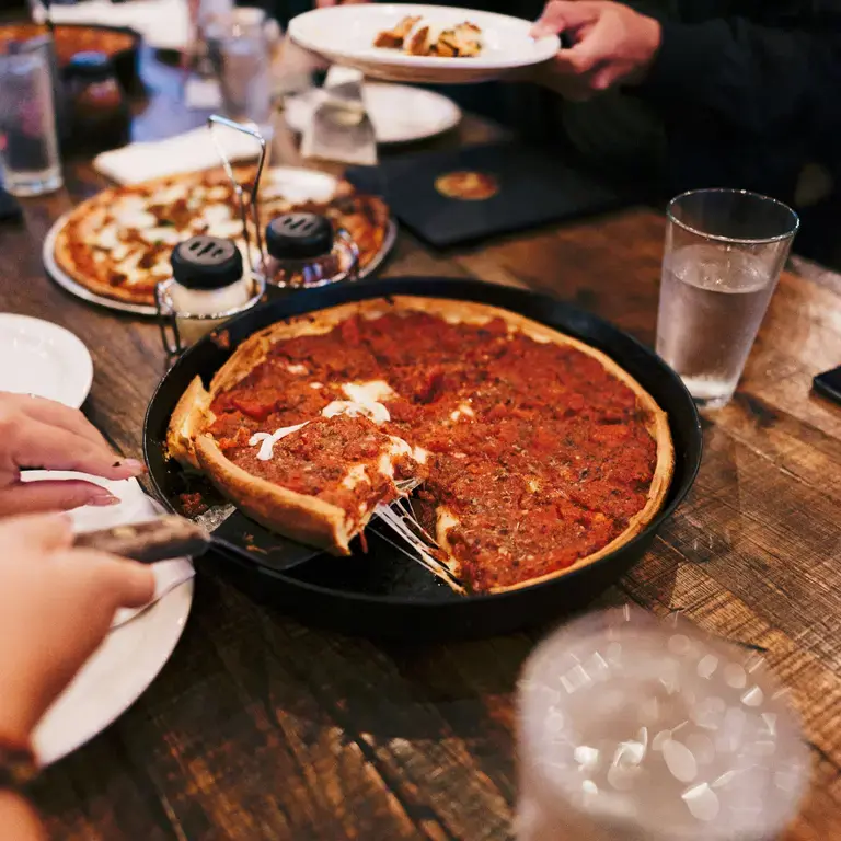 Deep Dish Pizza