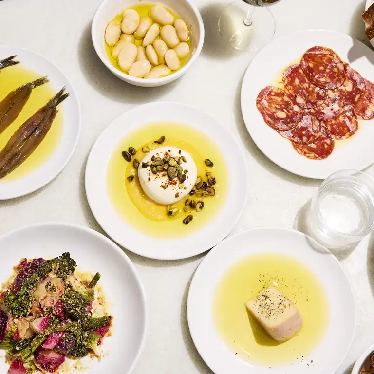 Spread at Pizzeria Beddia