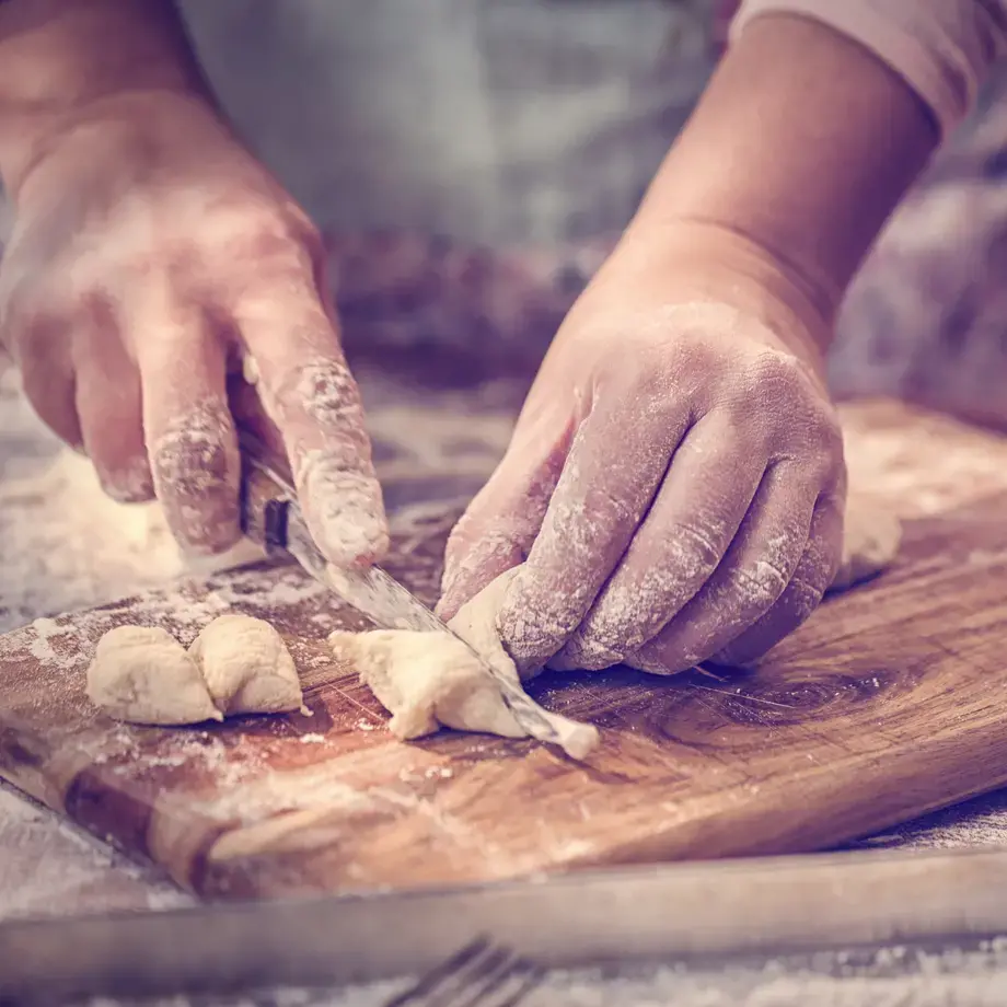 Home made gnocchi_ pasta sisters