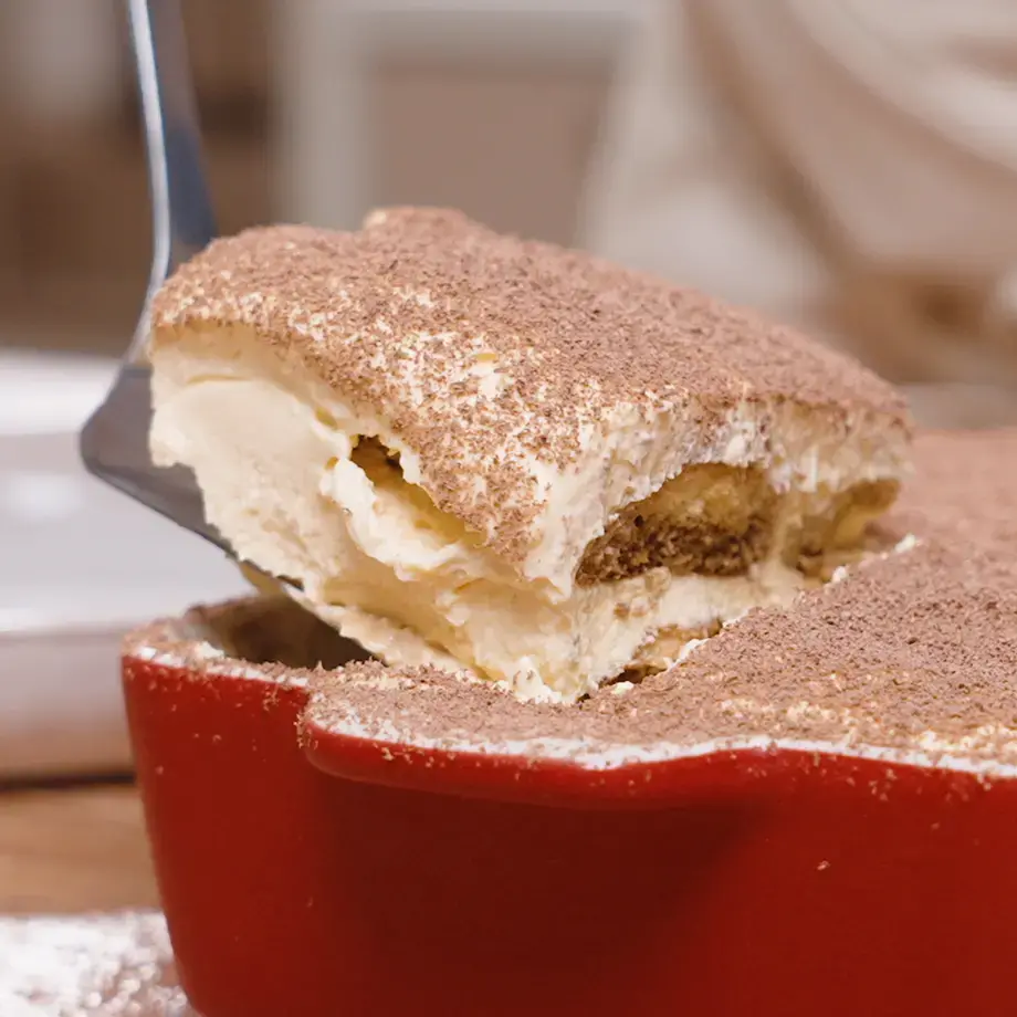 The secrets of Italian Food tiramisu