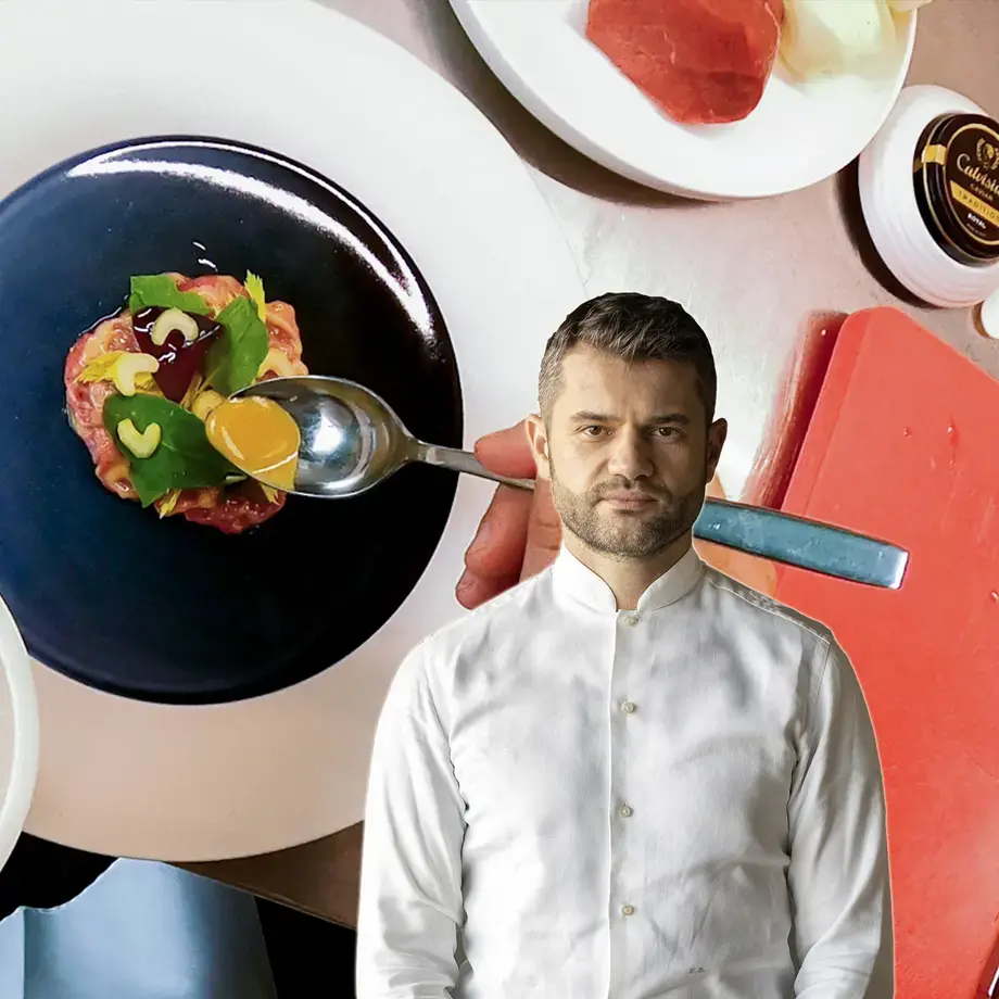 Through the eyes of the chef Bartolini steak tartare