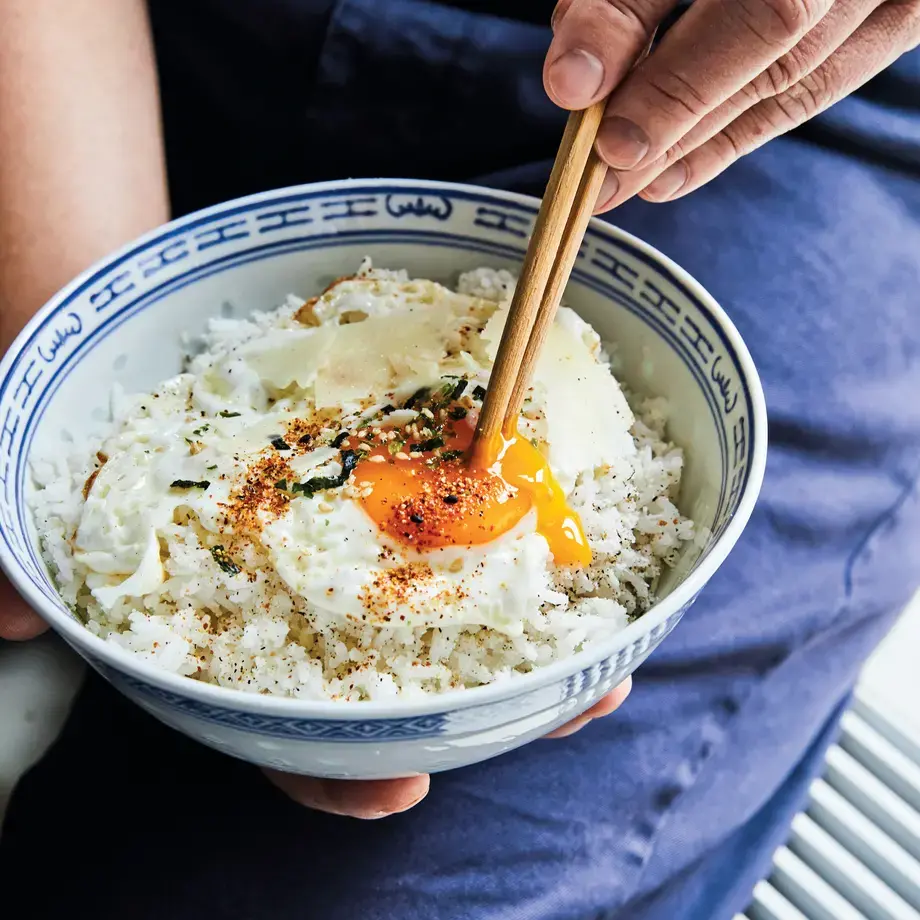 Cacio e Pepe Sticky Rice