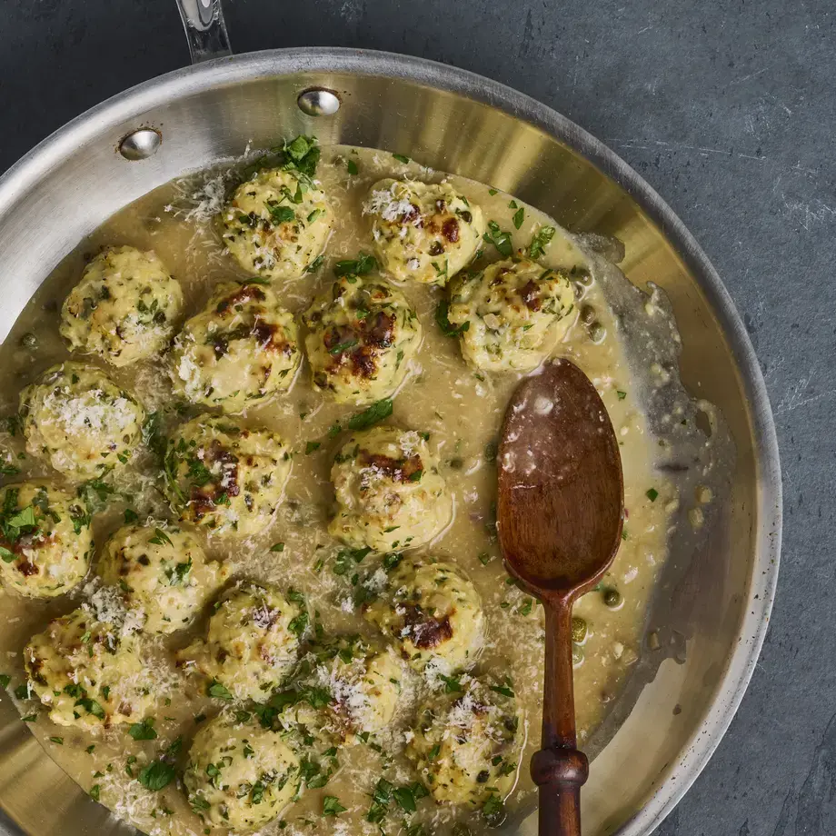 Chicken Piccata Meatballs