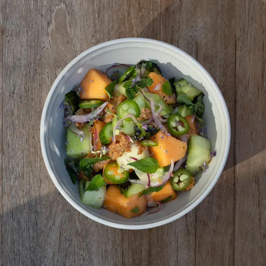 Melon Panzanella