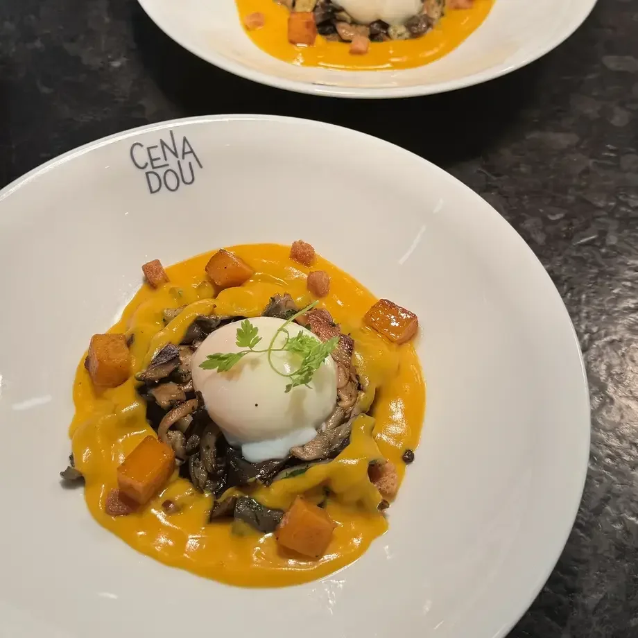 Butternut squash veloute