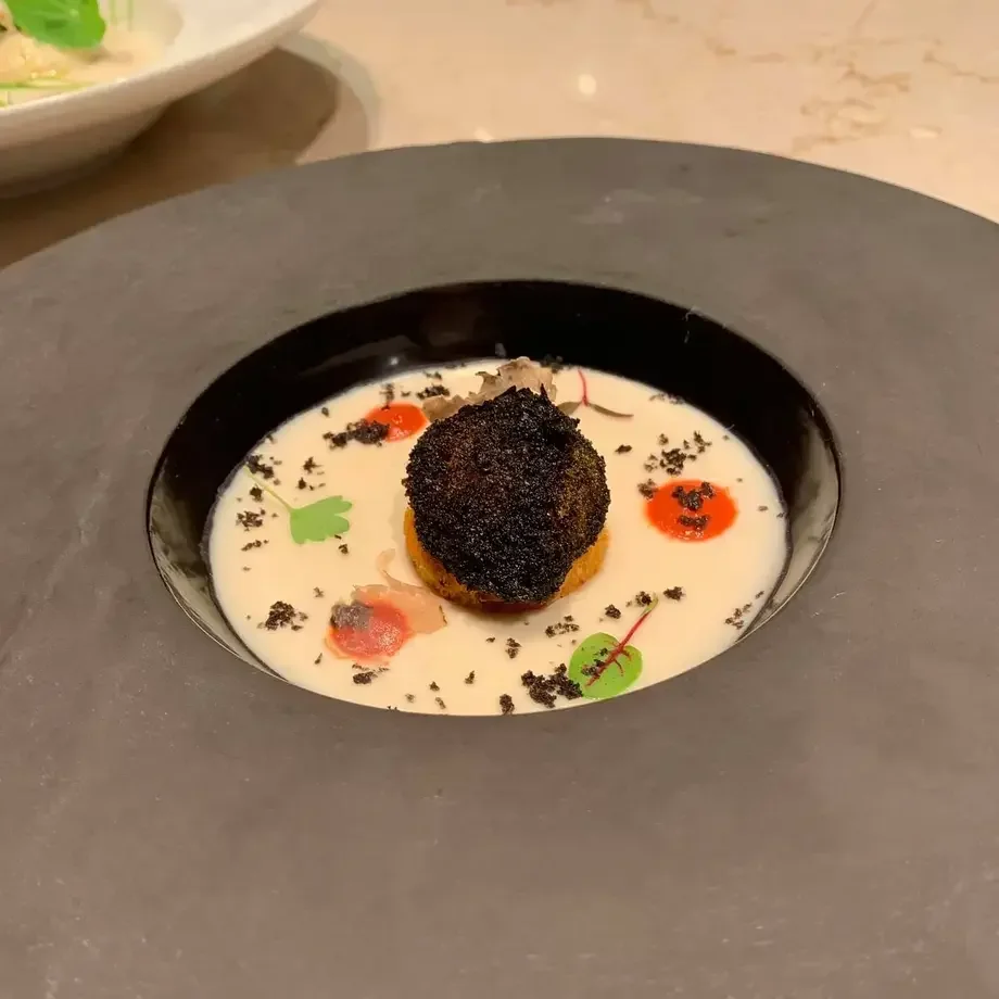 Tartare di Baccalà With Cauliflower Foam