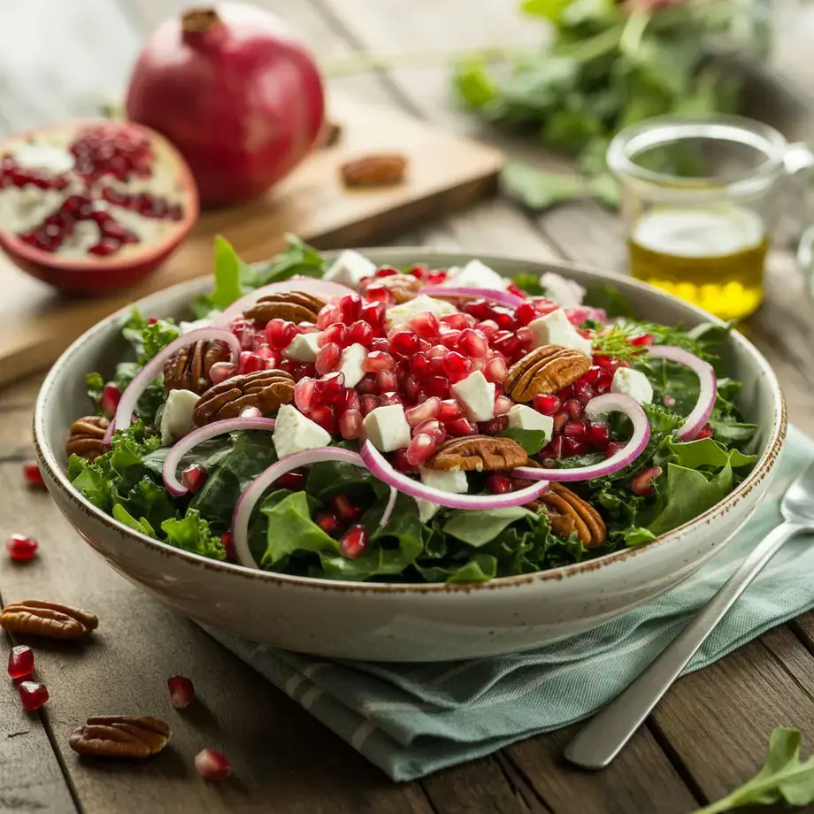 pomegranate salad recipe - Fine Dining Lovers