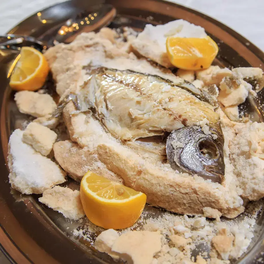salt baked fish - Fine Dining Lovers