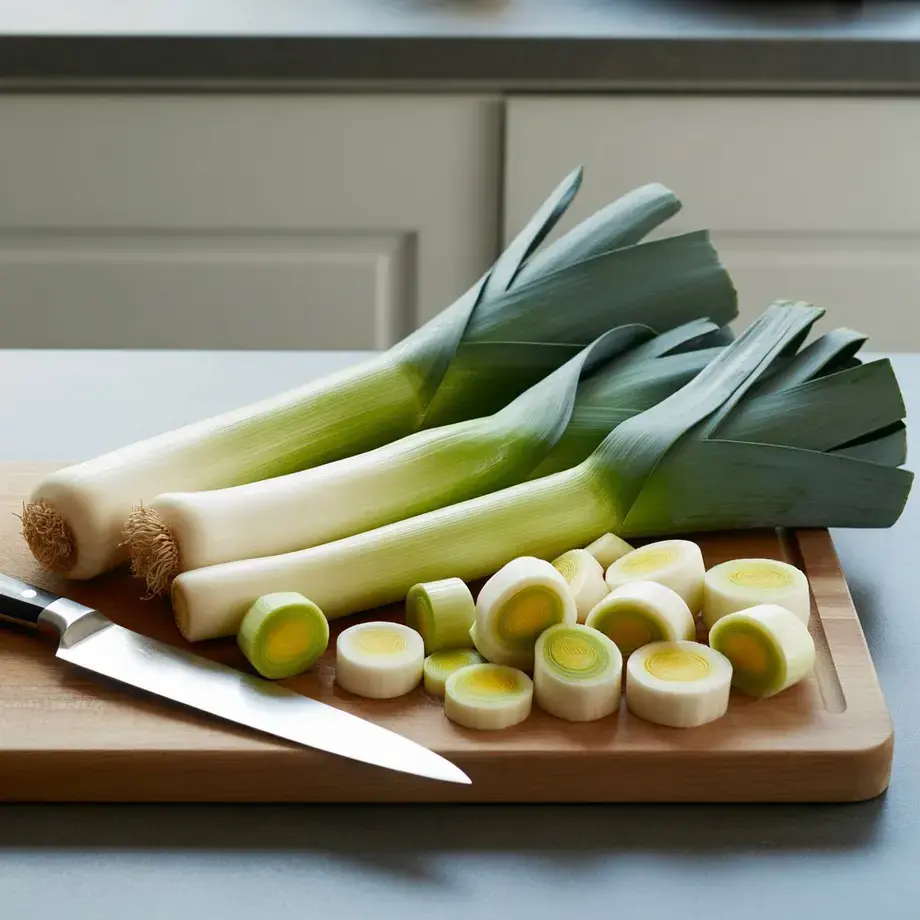how to cut leeks - Fine Dining Lovers