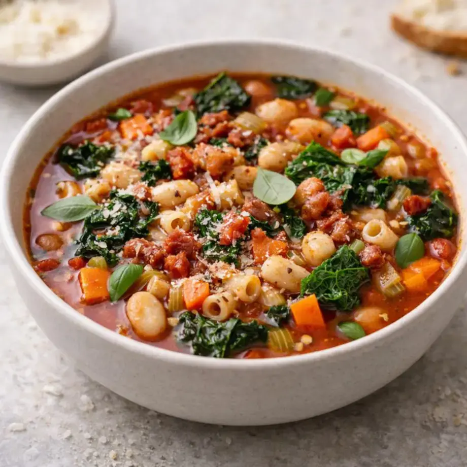 minestrone soup - Fine Dining Lovers