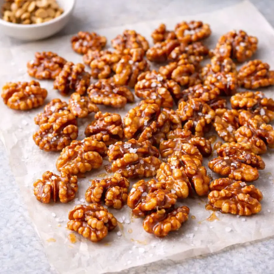 candied walnuts - Fine Dining Lovers