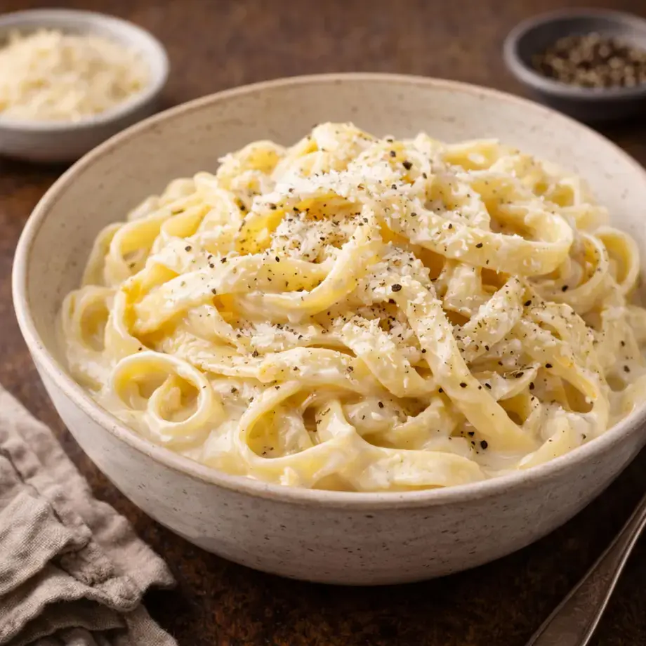 fettuccine alfredo - Fine Dining Lovers