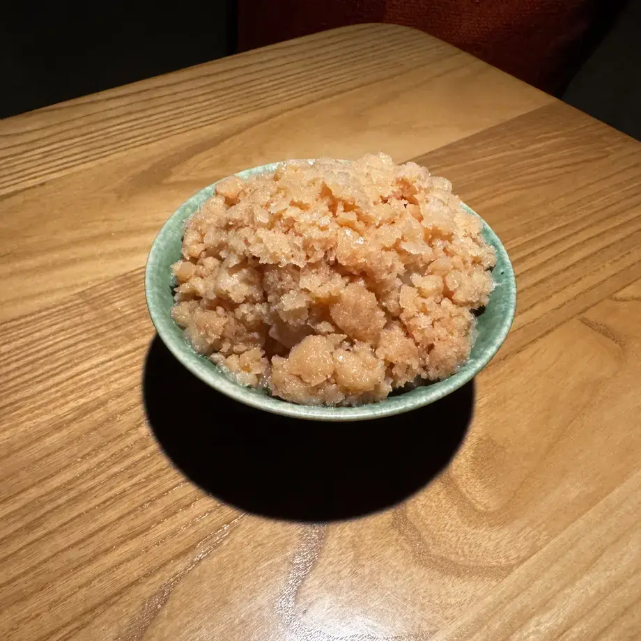 Milk Tea Granita With Flan, Tapioca, and Vanilla Cream