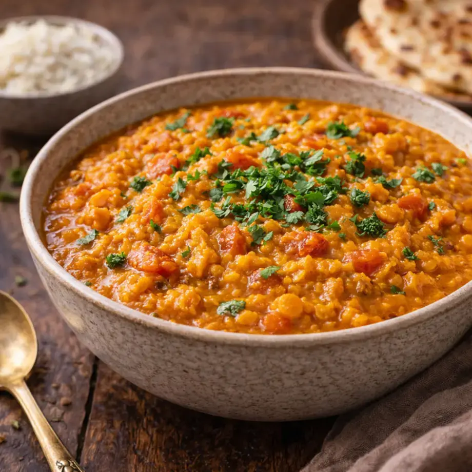 red lentil dal - Fine Dining Lovers